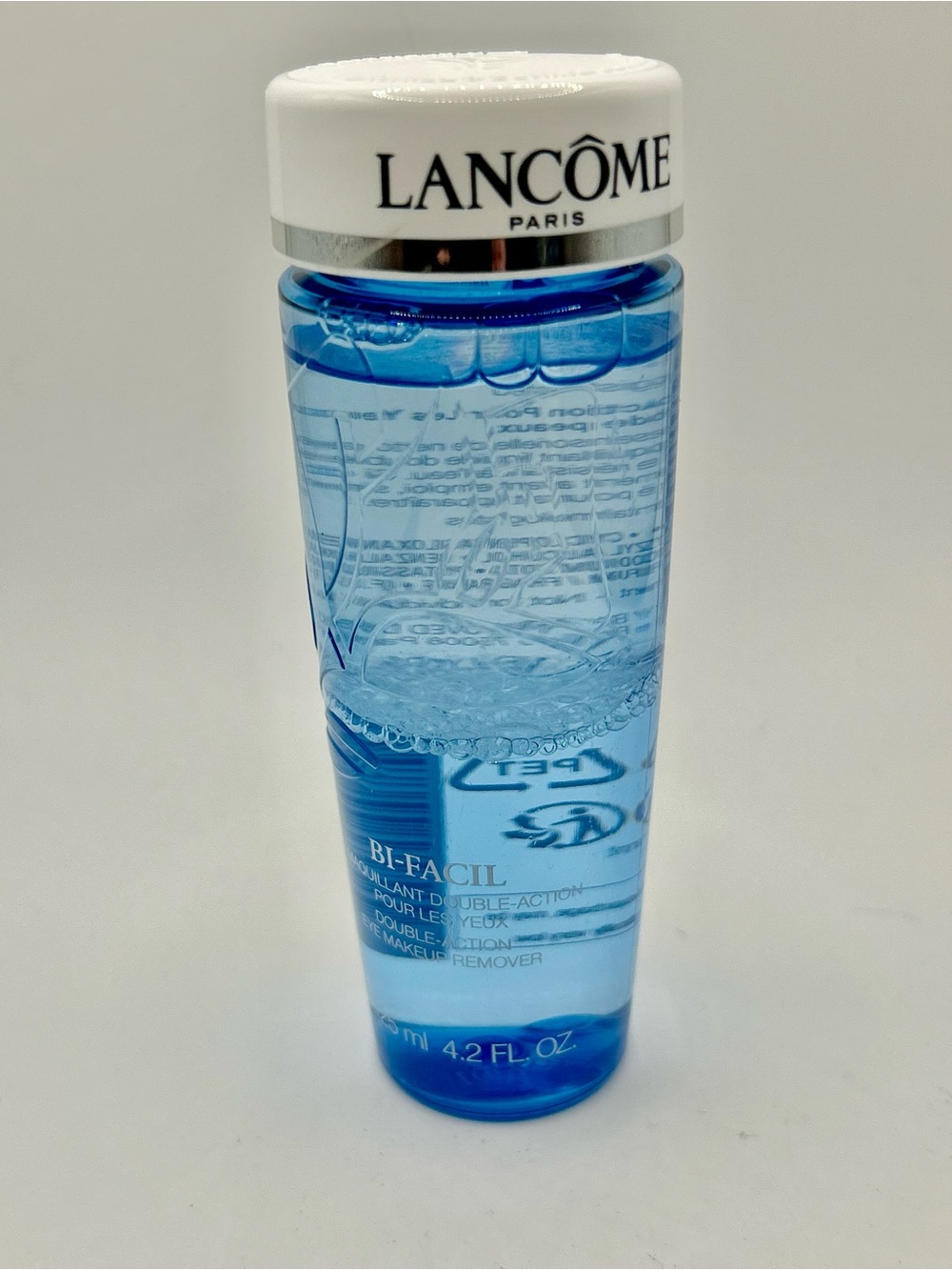 Lancôme Bi-Facil Double-Action Eye Makeup Remover will remove waterproof makeup